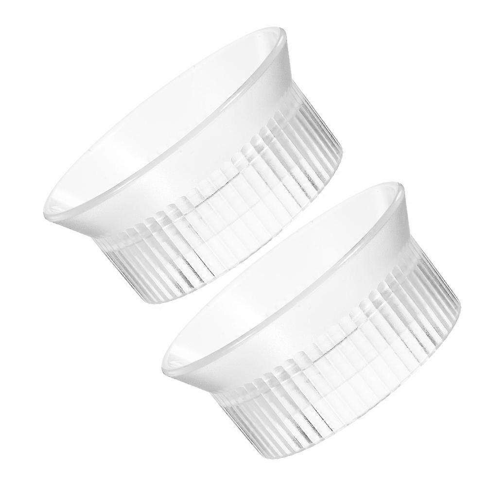 Plastic Coffee Dosing Ring Espresso Machine Accessory for 2Pcs Use