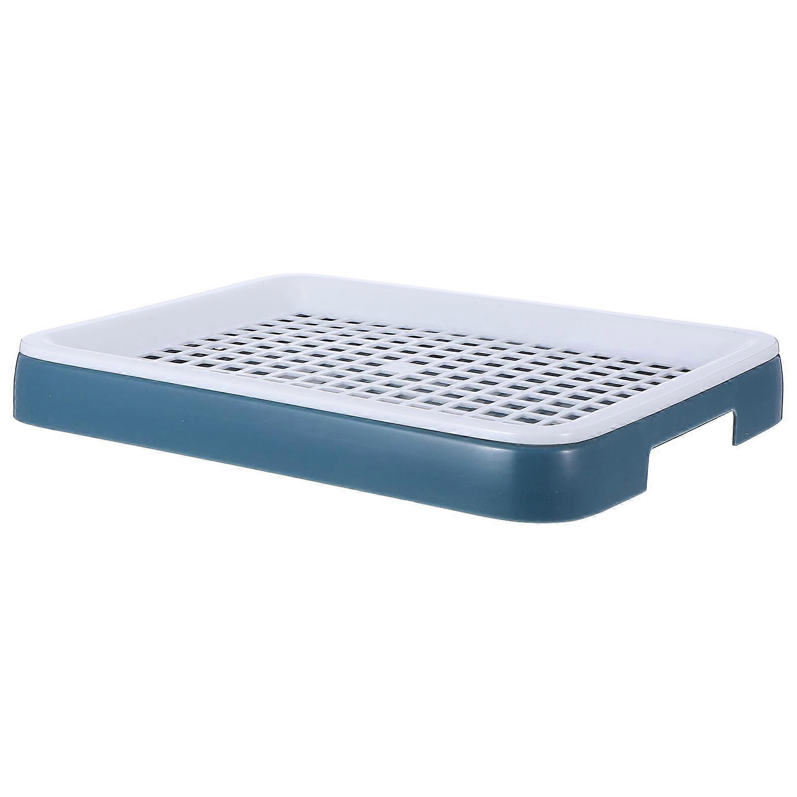 Bunny Rabbit Litter Box Plastic Tray for Small Animals 2Pcs Set