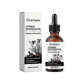 Cyperus Rotundus Körperöl, Haarreduzierende und glättende Aftershave-Pflege (60 ml)