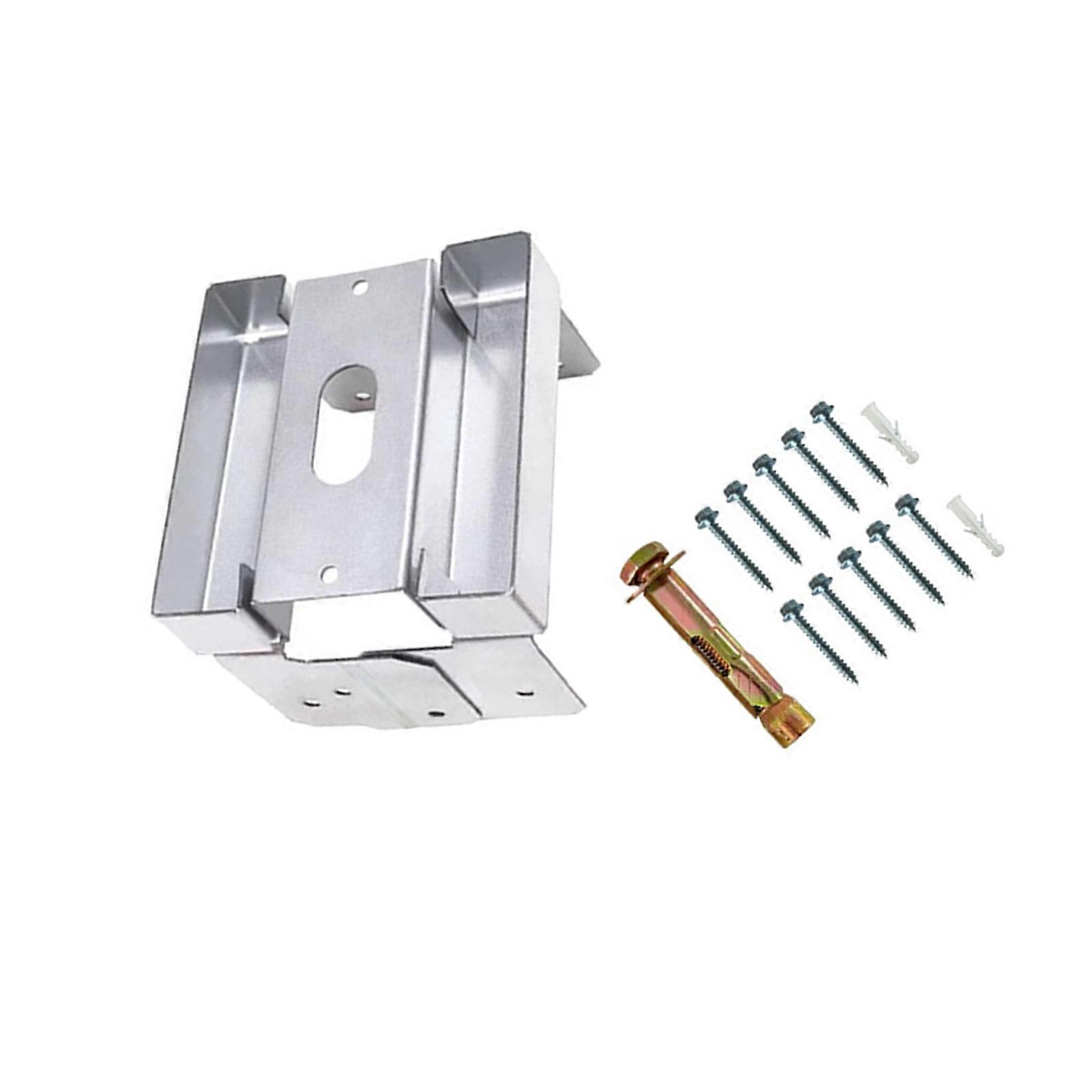 Variable 8 Unit Deck Post Base produced From Galvanized Steel With Concrete Stability Multicolor