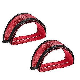fiets pedaal riemen pedaal universele fiets voeten riem teen clips riemen tape voor vaste versnelling fiets