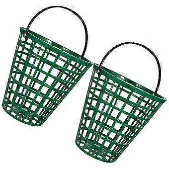 Plastic Golf Ball Basket Holder for Yard Organized 4Pcs Portable Containers