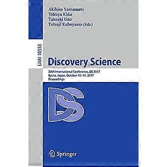 Discovery Science 20th International Conference Ds 2017 Kyoto Japan - Springer Nature B.V - Paperback - en Book