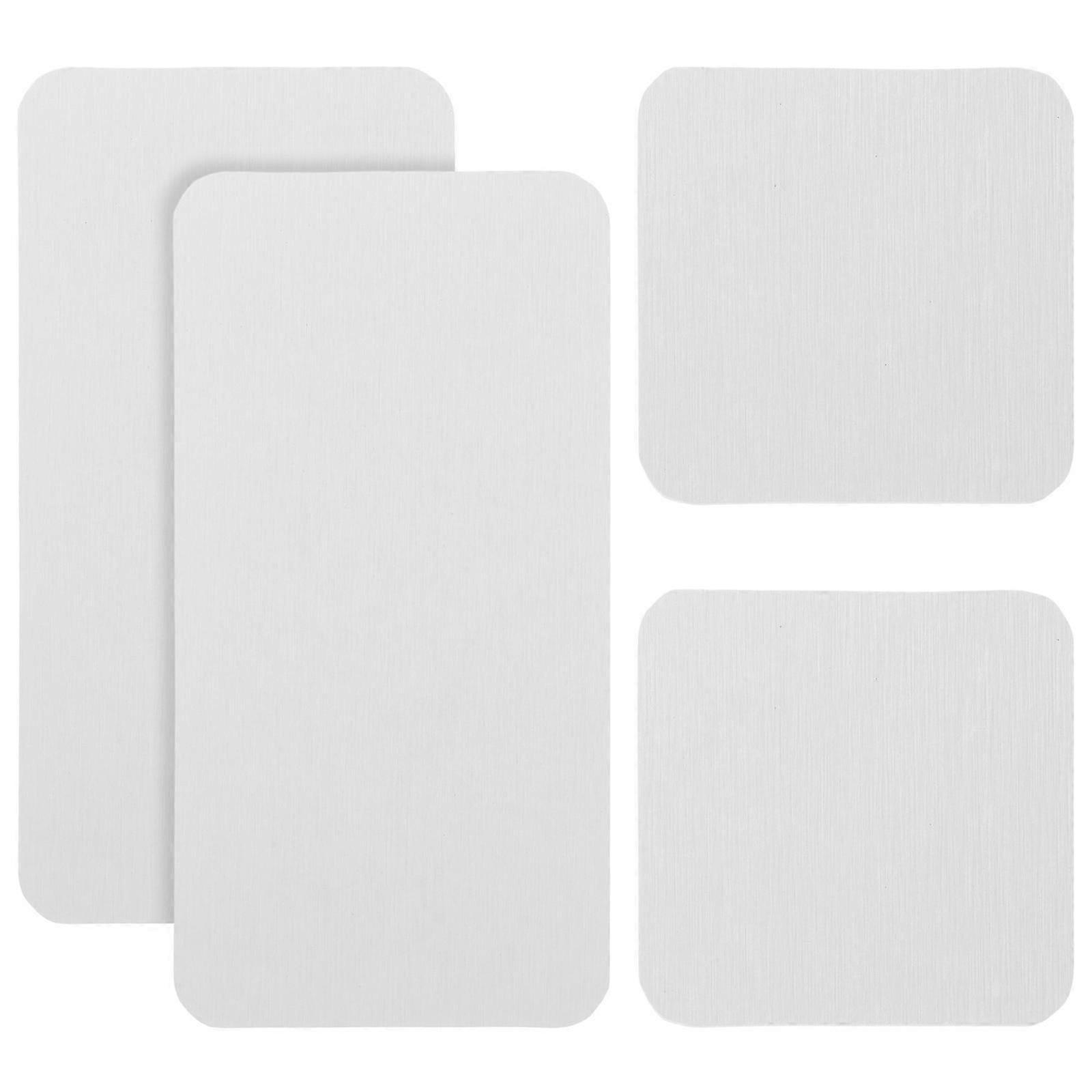 White Diatomite Coasters for Water Absorbent Function 4Pcs Soap Pads