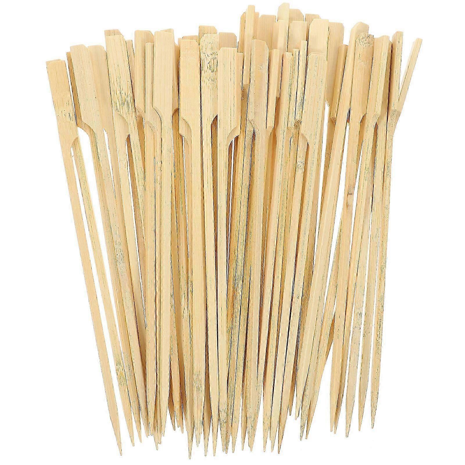 Disposable Bamboo Skewer Multi-Function Bbq Accessory for Bbq 200Pcs Sticks