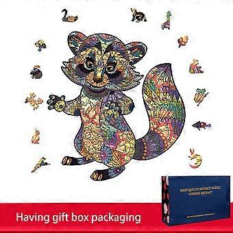 Animal 3d Wooden Puzzle Toy Brain Tease Jigsaw Puzzle Toy Ten Level Difficulty Wood Puzzle Toy For Adult Christmas Gifts