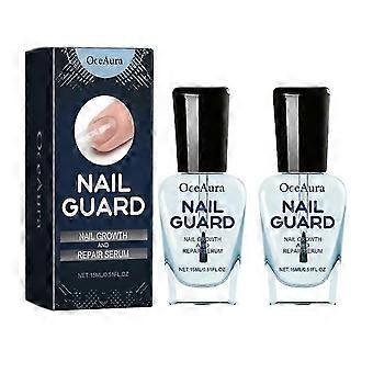 2x Nail Growth Repair Serum Professional Nail Strengthening Serum Nail Care Essence for Revitalize Strengthen Nails 15ml