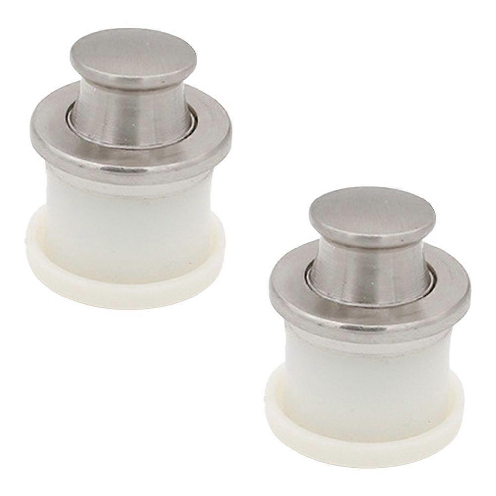 2pcs Zinc Alloy Embedded Furniture Handles Knobs Telescopic Spring Drawer Knobs