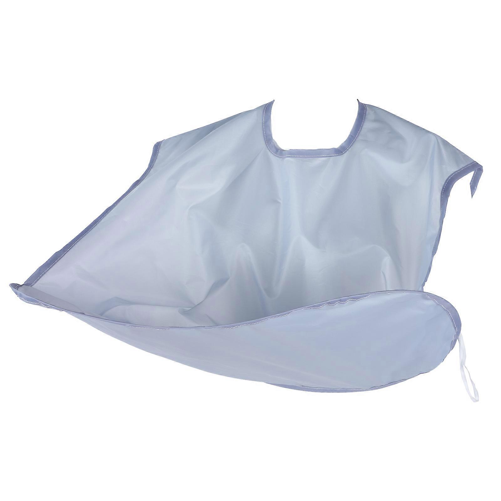 Beard Shaving Apron with Practical Cleaning Function 1Pcs Grey Color
