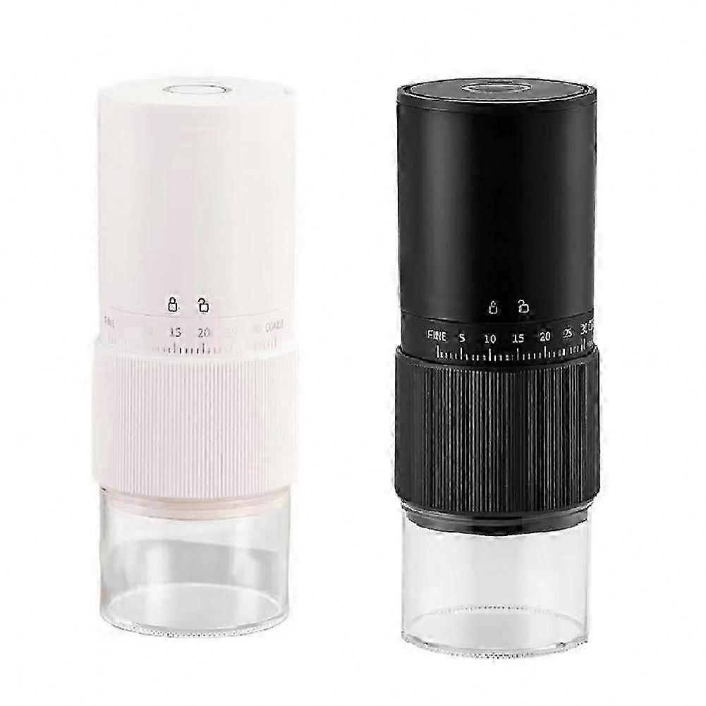 Portable Adjustable Coffee Grinder with Noise Reduction for Kitchen Use