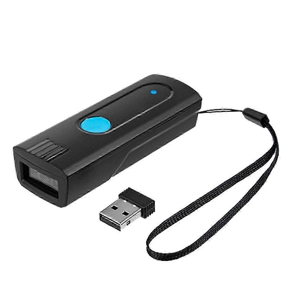 Mini Pocket Barcode Scanner Wireless Bluetooth Instant Upload or Storage Mode for IOS Android System