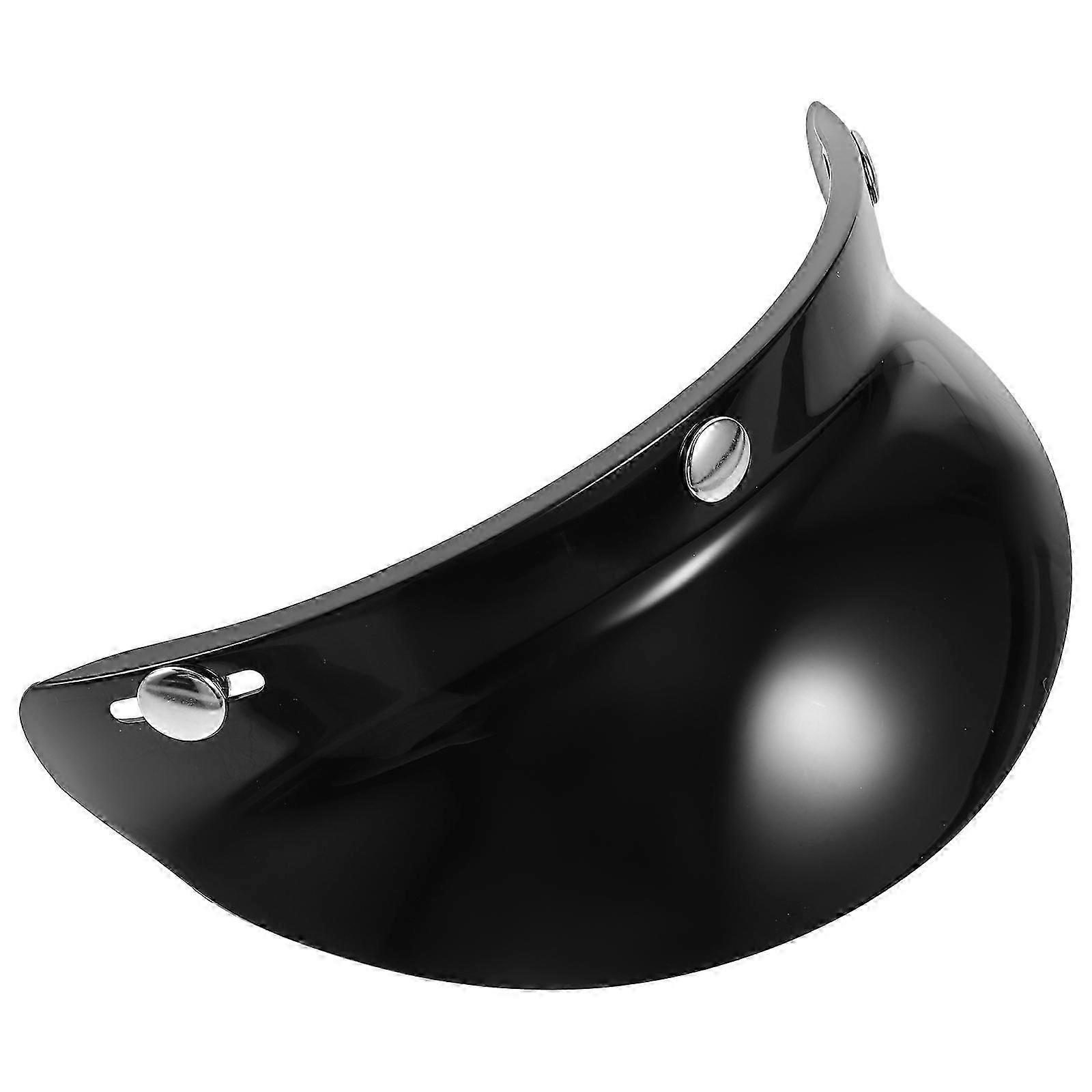 Motorcycle Visor for Rain Visor Durable Plastic Black