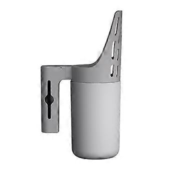 Cat Litter Scooper with Trash Container Integrated Detachable Litter Shovel Portable Kitty Poop Scooper with Holder