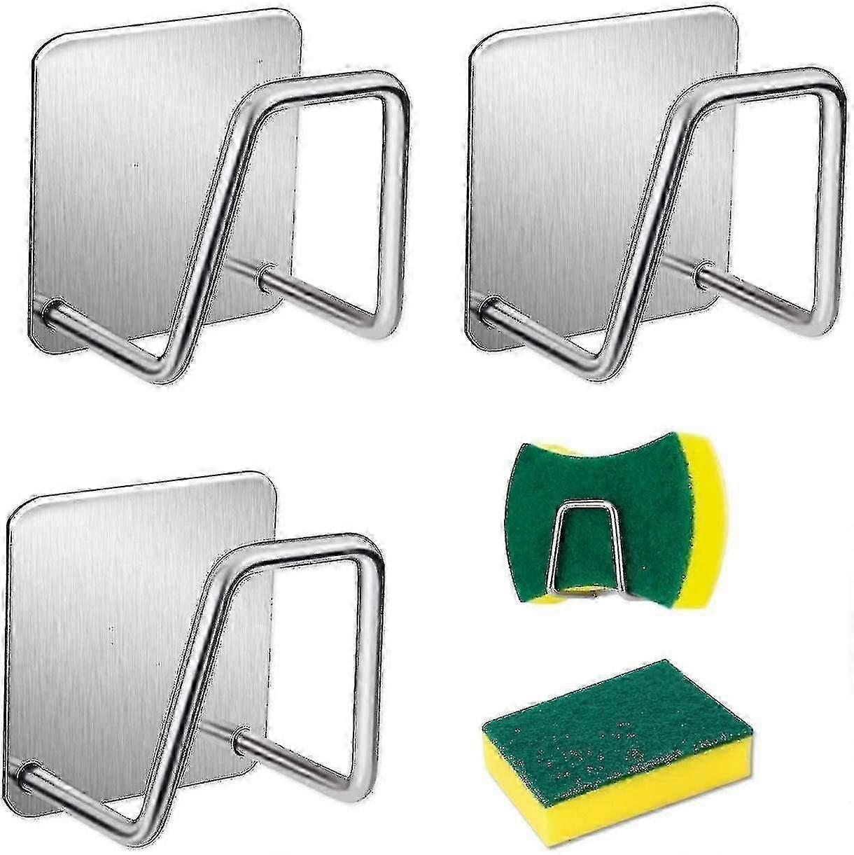 3 Pieces Sponge Holder, Kitchen Sponge Holder