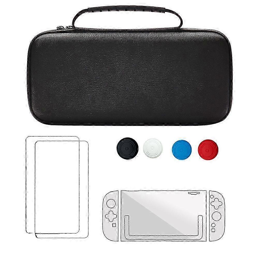 Carrying Case for Switch 2 Accessories Kit for Nintendo Switch 2 Screen Protector Case Thumb Grip