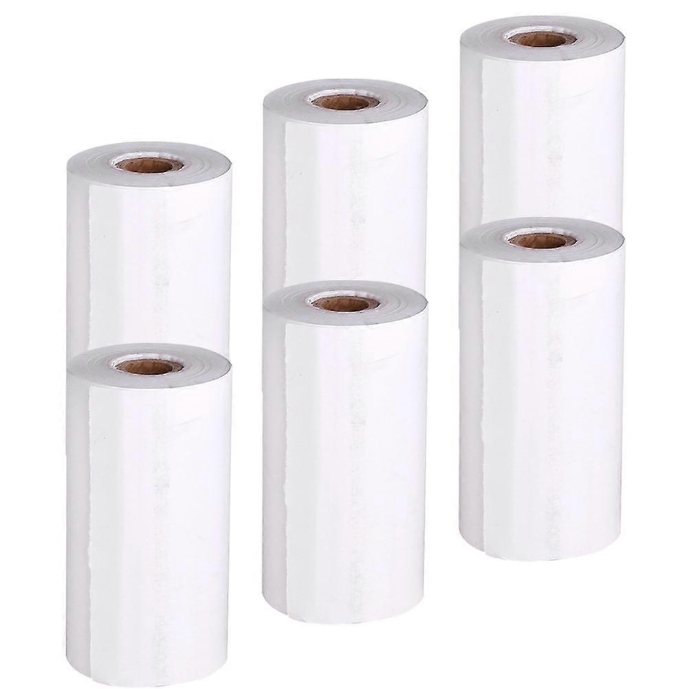 6 Rolls Thermal Printer Paper Roll Printer Paper Instant Camera Paper Accessory