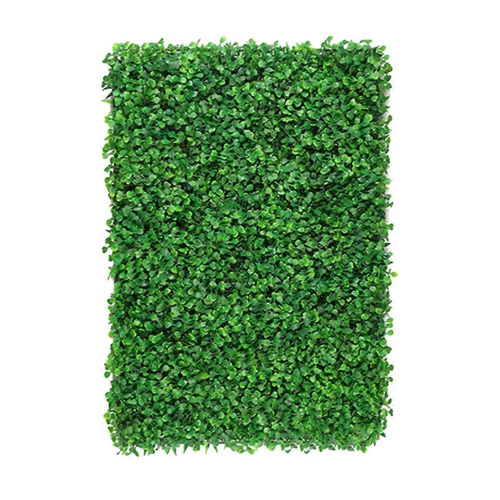 House Plants Artificial Interlocking Turf Balcony Decor Leaf Privacy Screen