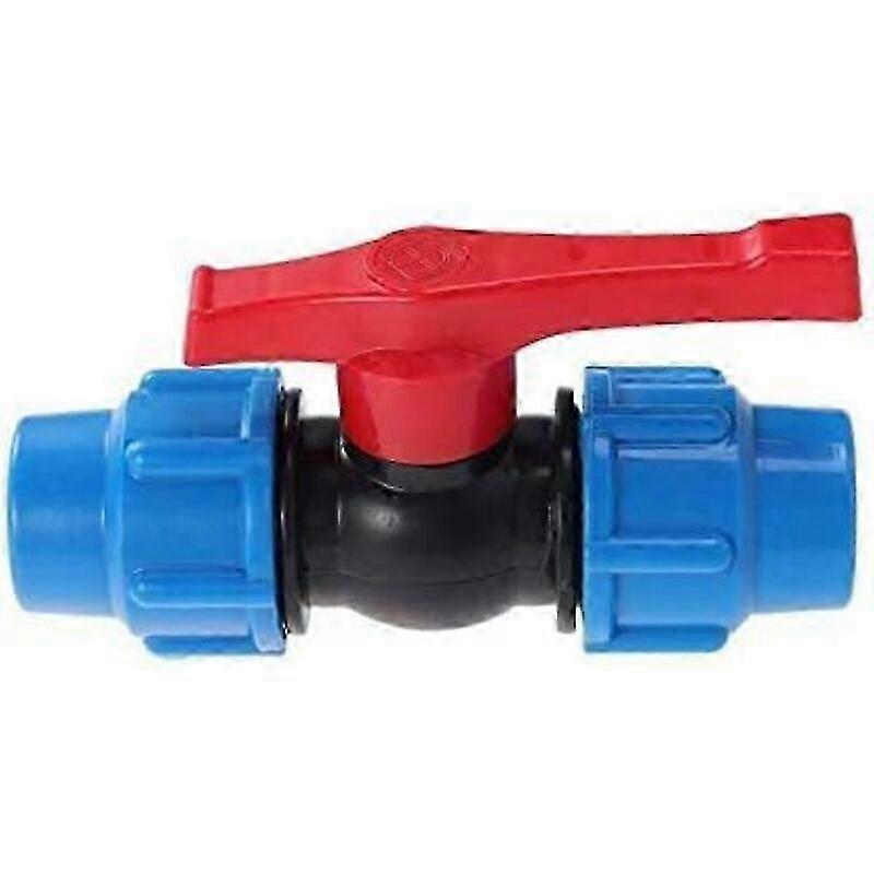 HDPE plastic ball valve for 32mm compression pipe