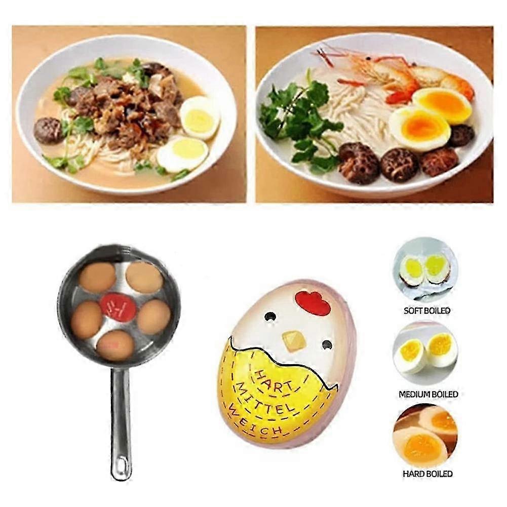 Egg Color Changing Cooking Temperature Viewer Solid Line