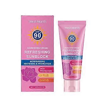 West Month Brightening Isolation Protective Cream Moisturizes, Protects And Isolates The Face And Body Skin Outdoors