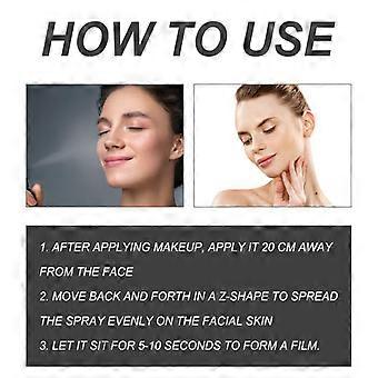 Oil Control Waterproof Setting Spray For Matte Makeup Long Lasting Rapid Film For Daily Use