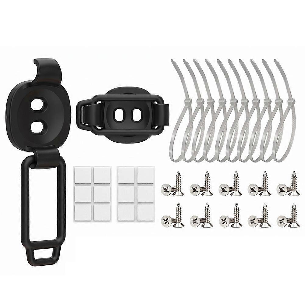 20-Piece Set Adjustable Elastic Cable Clips for Ultimate Cable Management and Organization
