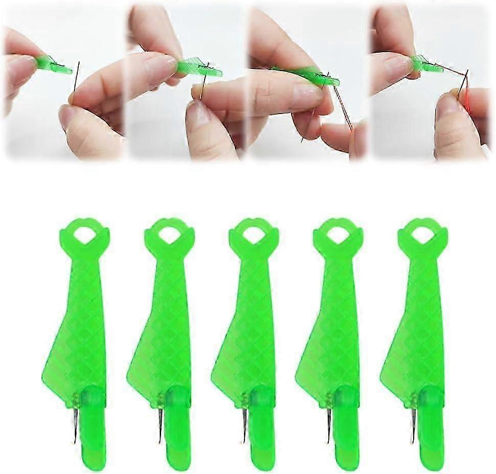 4pcs sewing accessories plastic needle threader