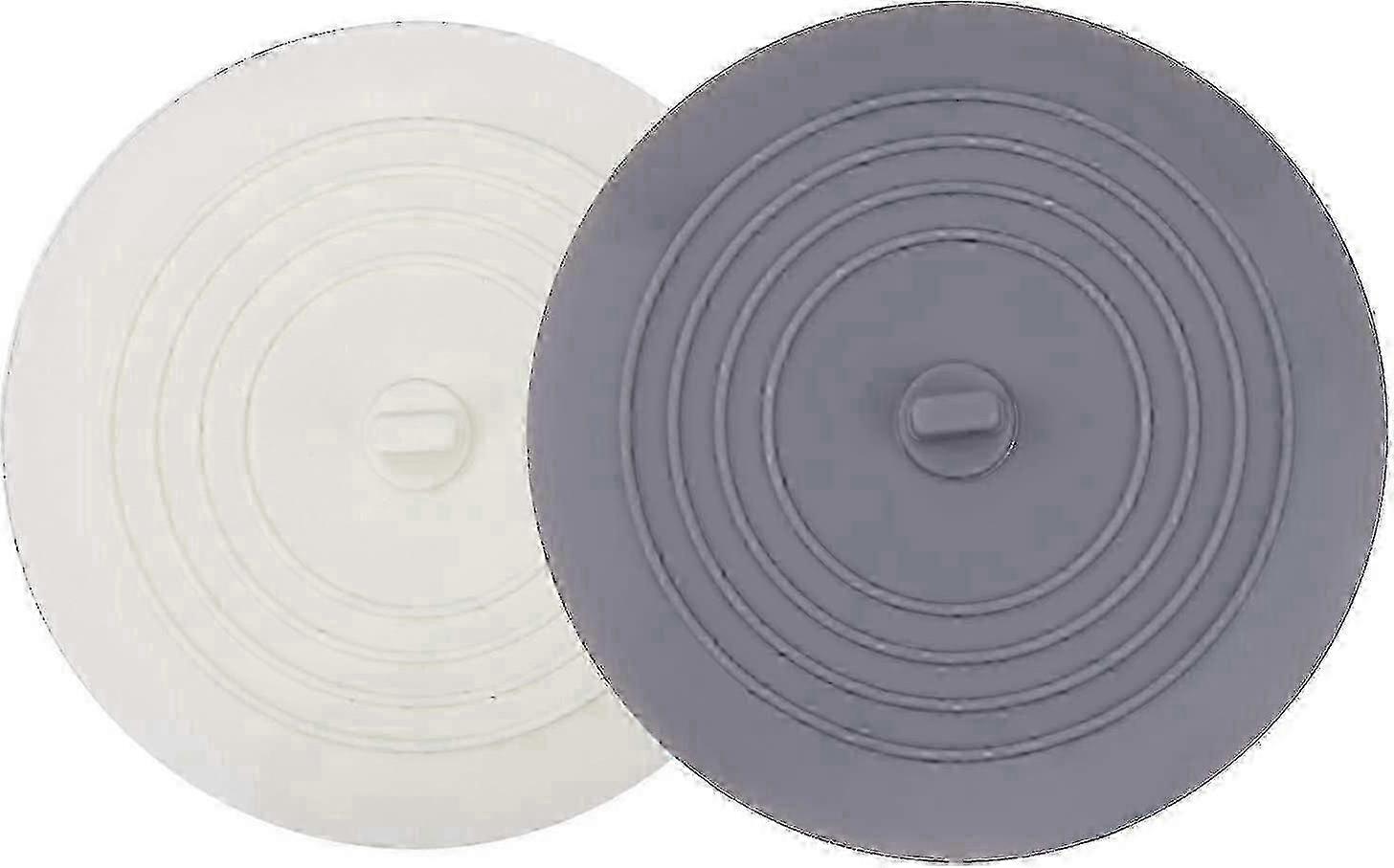 2 Pack Large Silicone Drain Cover