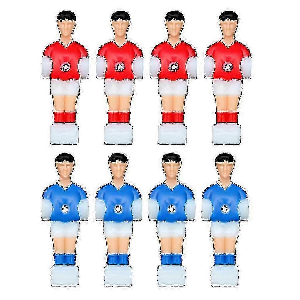8Pcs Hard Plastic Foosball Men Set