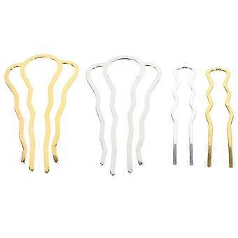 4 pz Capelli Pettini Laterali Pettine Per Capelli Pettine Laterale Capelli FAI DA TE Sposa Capelli Pettini Accessori