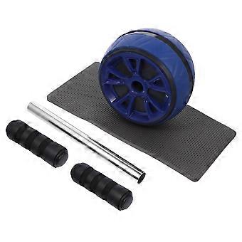 Ab Roller Wheel Abdominal Wheel for Exercise Use 2Pcs Blue Fitness Roller
