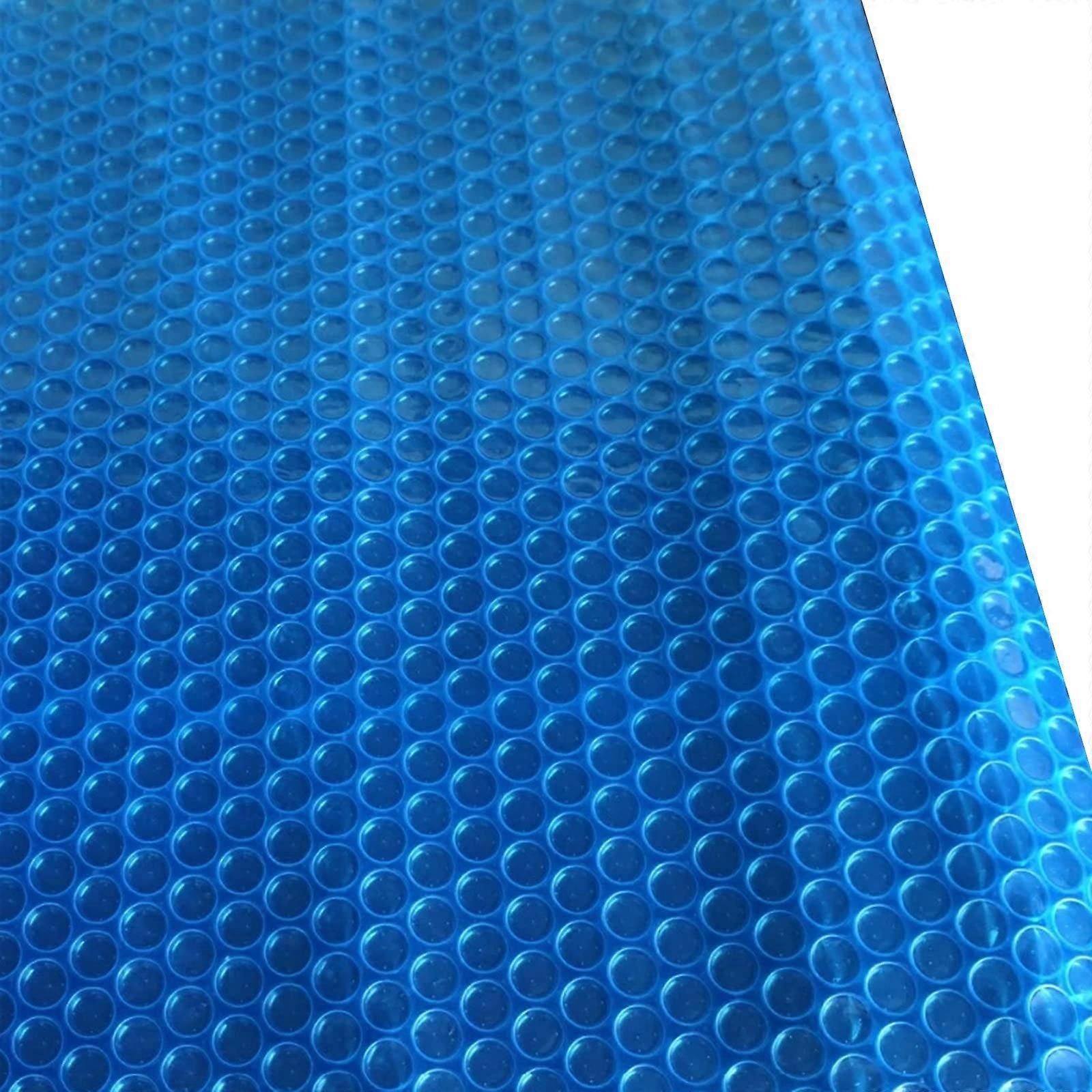 Rectangular Swimming Pool Cover 150cm x 200cm Rainproof Dustproof Floating Bubble Solar Pool Cover