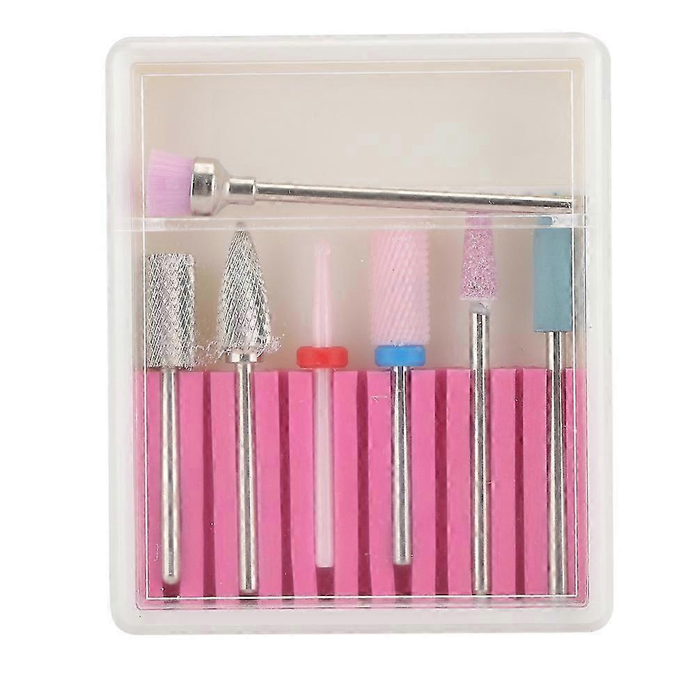 Ceramic Tungsten 7pc Nail Drill Bits