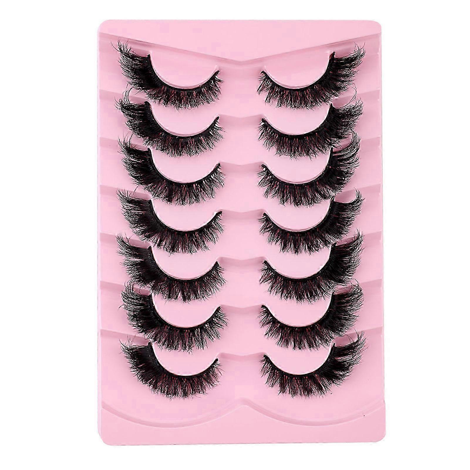 7-Pair Soft Simulation False Eyelashes