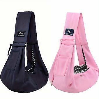 Pet Harness, Soft Adjustable Shoulder Straps with Side Pockets for Small Dogs and Cats