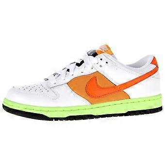 Nike Dunk Low Hvit Oransje Blaze Shock Oransje Dame 317813-181