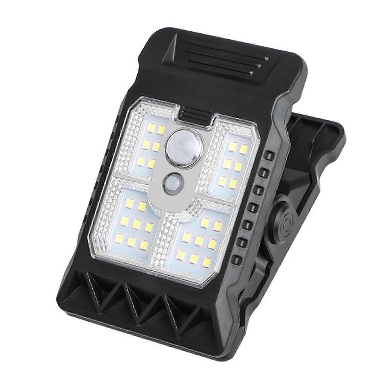 Waterproof Rechargeable Solar Clip Light