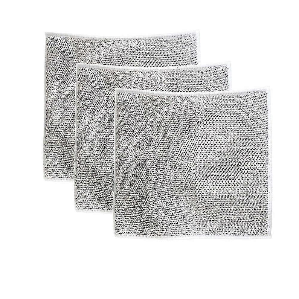 Oil-Repellent Wire Dishcloth Set