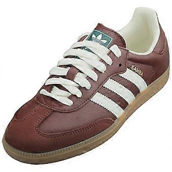 Męskie buty sportowe adidas Samba Og w kolorze brązowo-białym