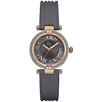 Gc watches cablechic watch for Women Analog Quartz with Silicone Bracelet Y18006L5