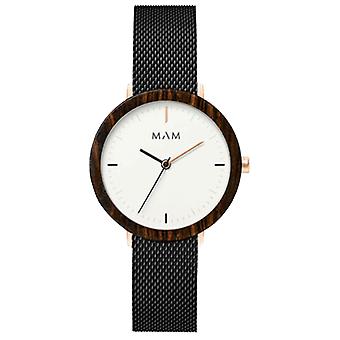 Mam Watches Ferra Watch for Unisex Analog Quartz Japanese with 680 Stainless Steel Bracelet