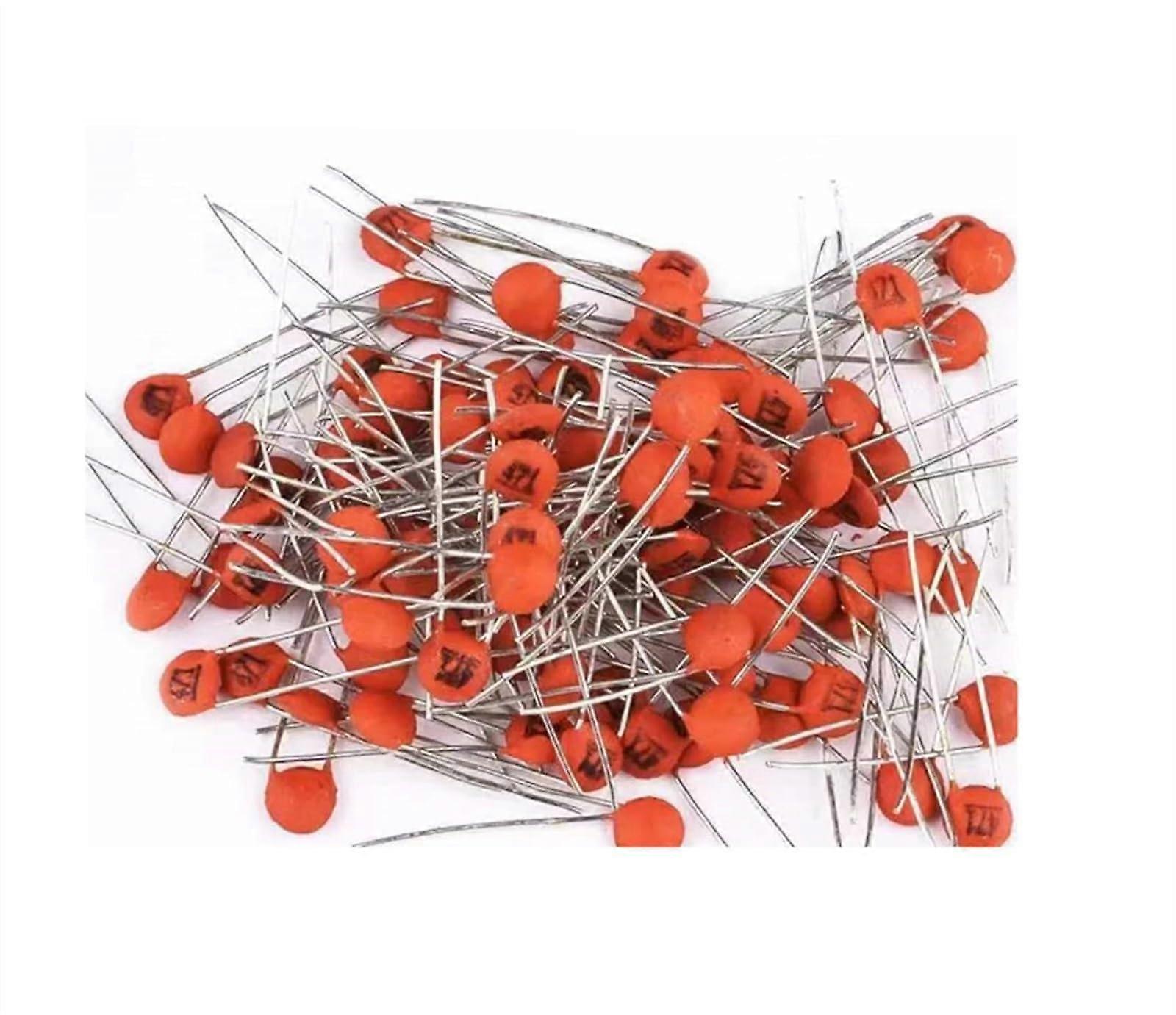 100pcs Ceramic Capacitor Assortment Kit 50V Multivalue Set for Electronics Projects and Prototyping