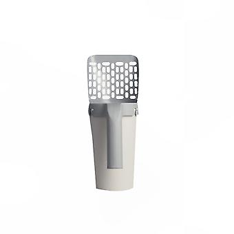 Kattesandskje i rustfritt stål med hygienisk engangsdesign
