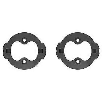 2X til Garmin 540/840 cykelcomputerbeslag reservedel plastik cykel stopur monteringsbeslag base reservedel