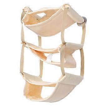 Hamster Hanging Bed Warm Bed for Small Pets 2Pcs Yellow Hammock