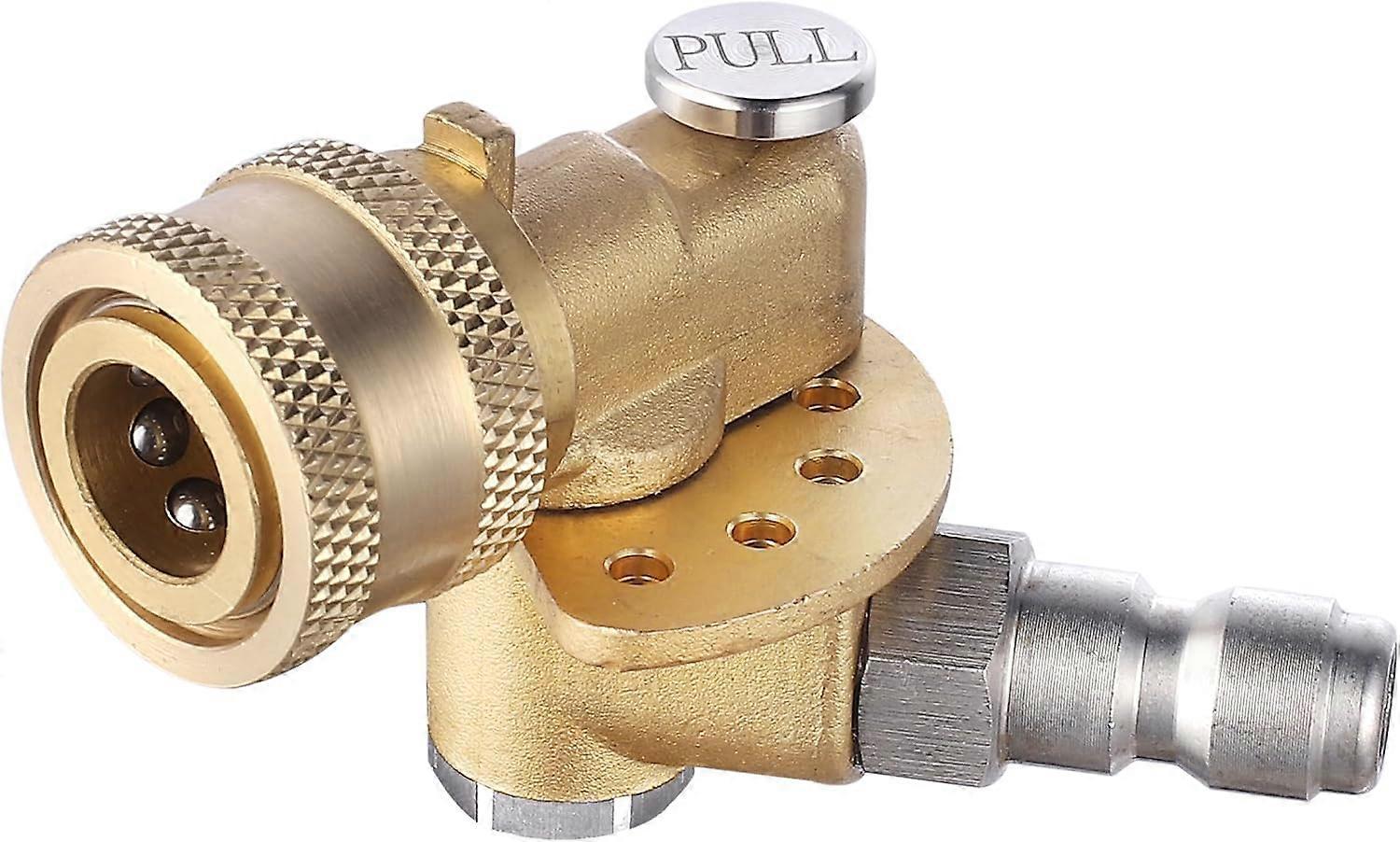 Meteor Blast Pressure Washer Pivoting Coupler, Gutter Cleaner Attachment