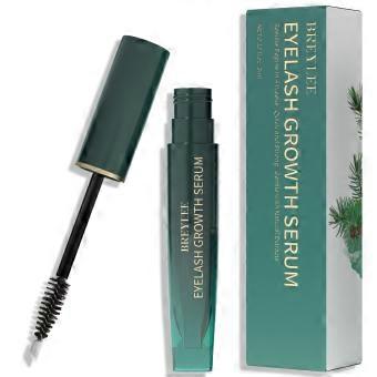Eyelash Growth Serum 3mL, Castor Oil Lash and Brow Enhancing Serum for Fuller Appearance
