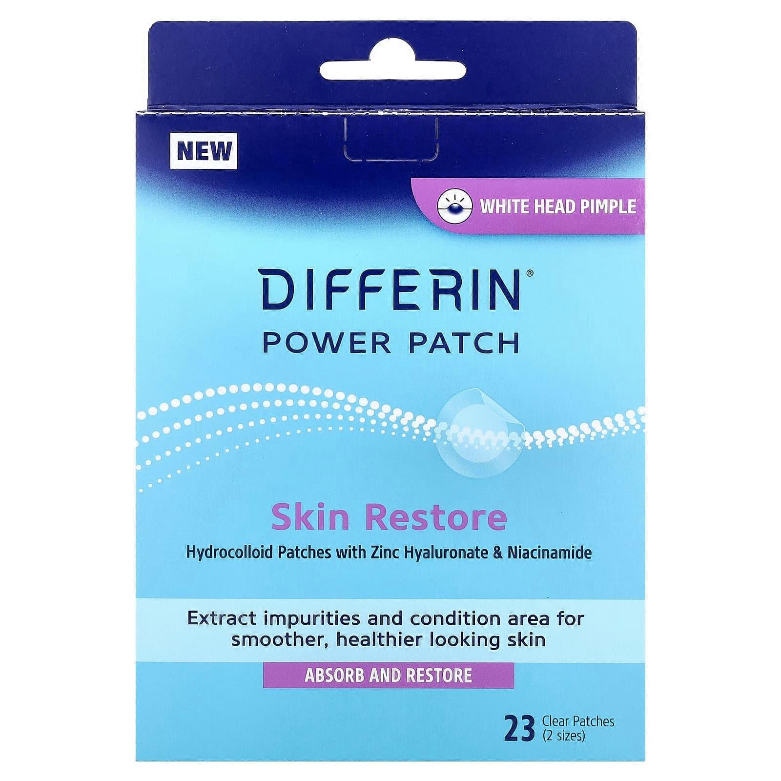 Differin, Power Patch, Skin Restore , 23 Clear Patches