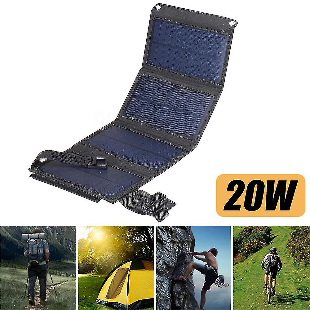 Usb πτυσσόμενο 20w 5v εύκαμπτο μικρό κύτταρο επιτροπής για το τηλεφωνικό υπαίθριο κάμπινγκ