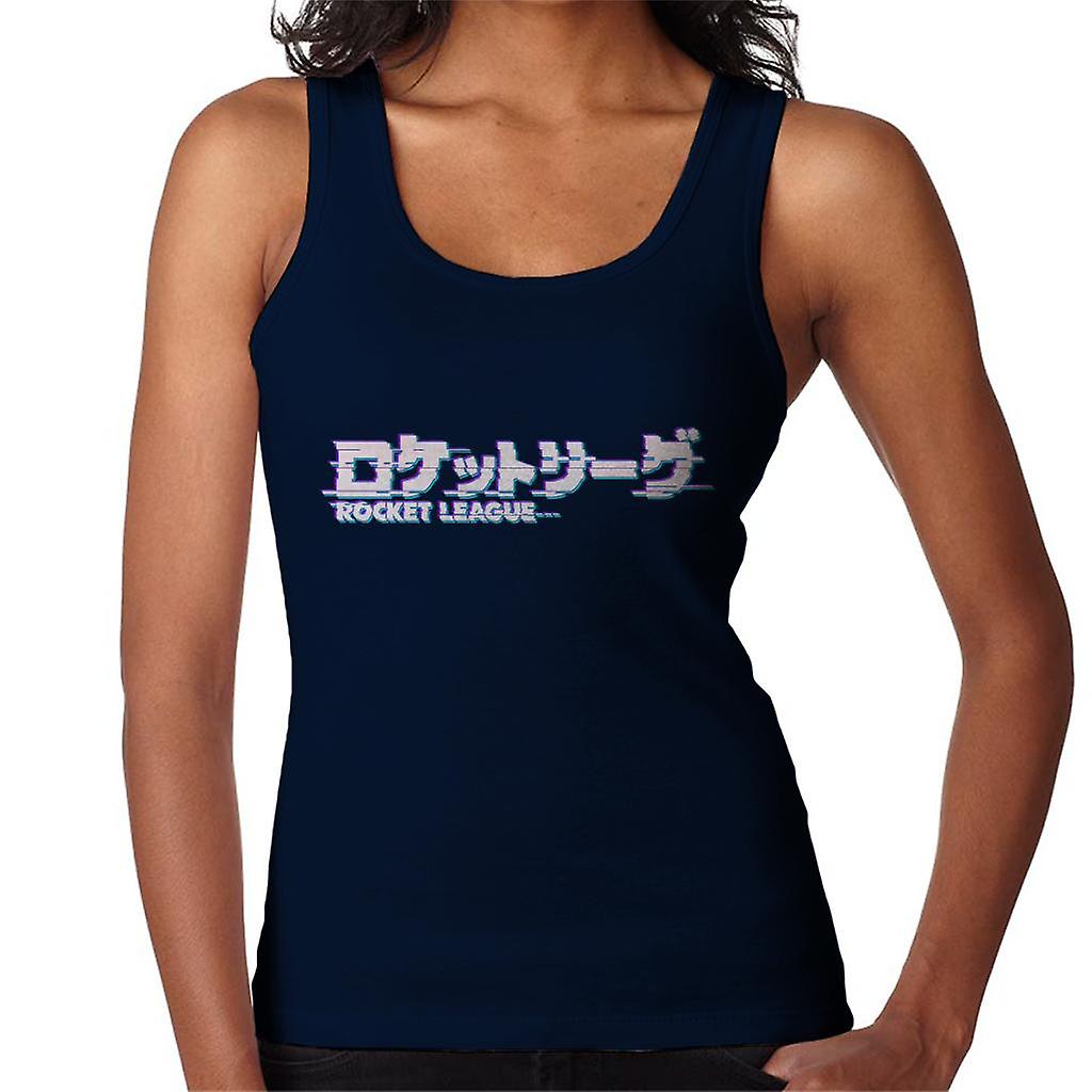 Rocket League Light Tokyo Glitch Logo Women's Vest